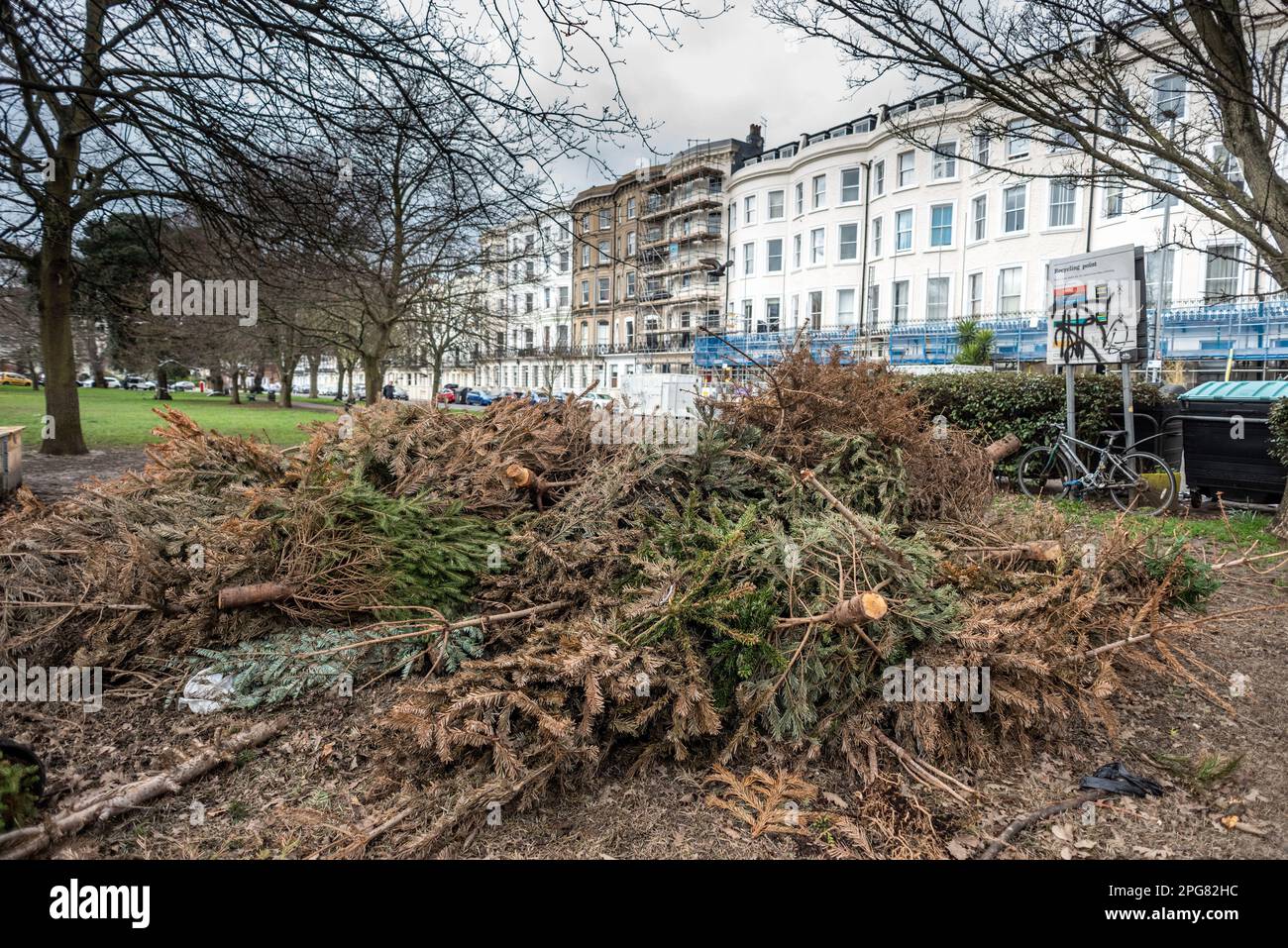 Brighton, March 19th 2023 84 days after Christmas, one of Brighton's