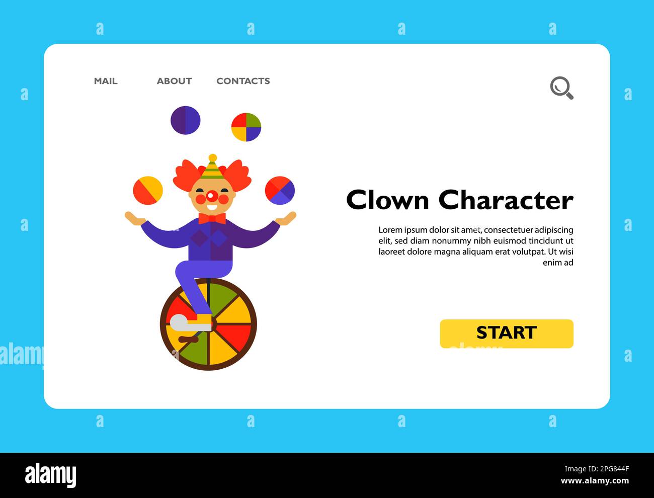 Circus clown bike hi-res stock photography and images - Alamy