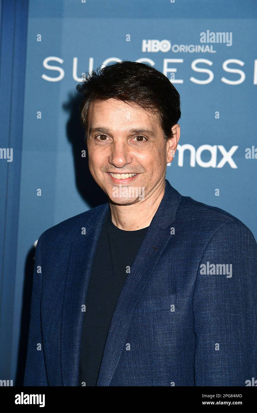 Ralph Macchio attends HBO's "Succession" red carpet premiere for the