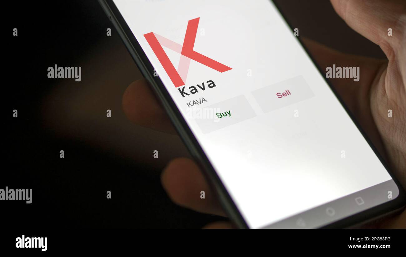 Kava crypto currency hi-res stock photography and images - Alamy