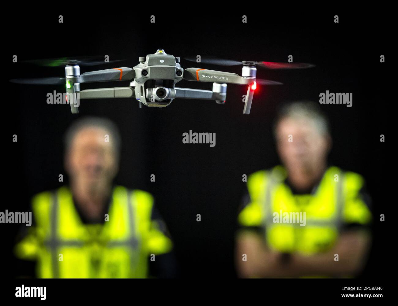 AMSTERDAM Drones at the Amsterdam Drone Week in the RAI Amsterdam