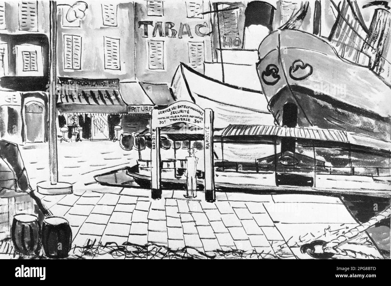 Concept Art / Set Design by Art Director VINCENT KORDA for the film