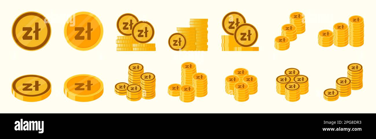 Zloty vector vectors hi-res stock photography and images - Alamy