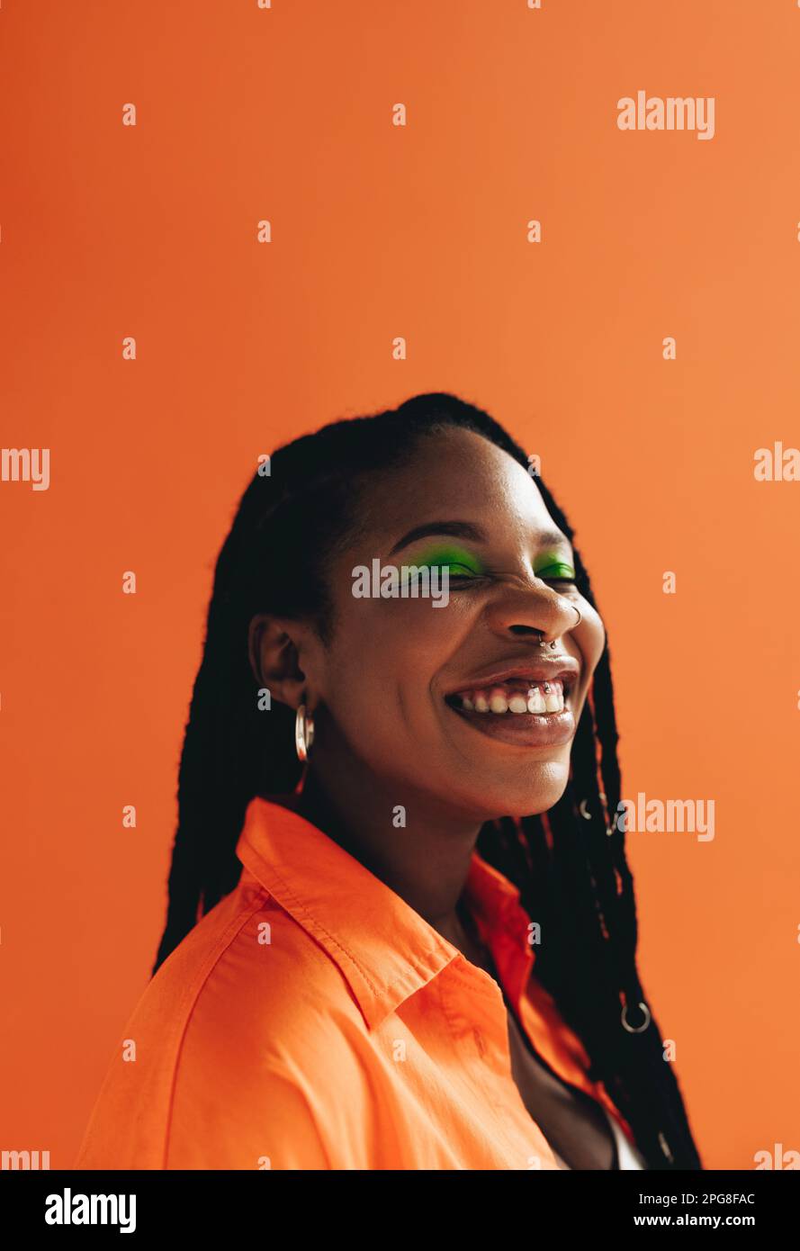 African woman nose ring hi-res stock photography and images - Alamy