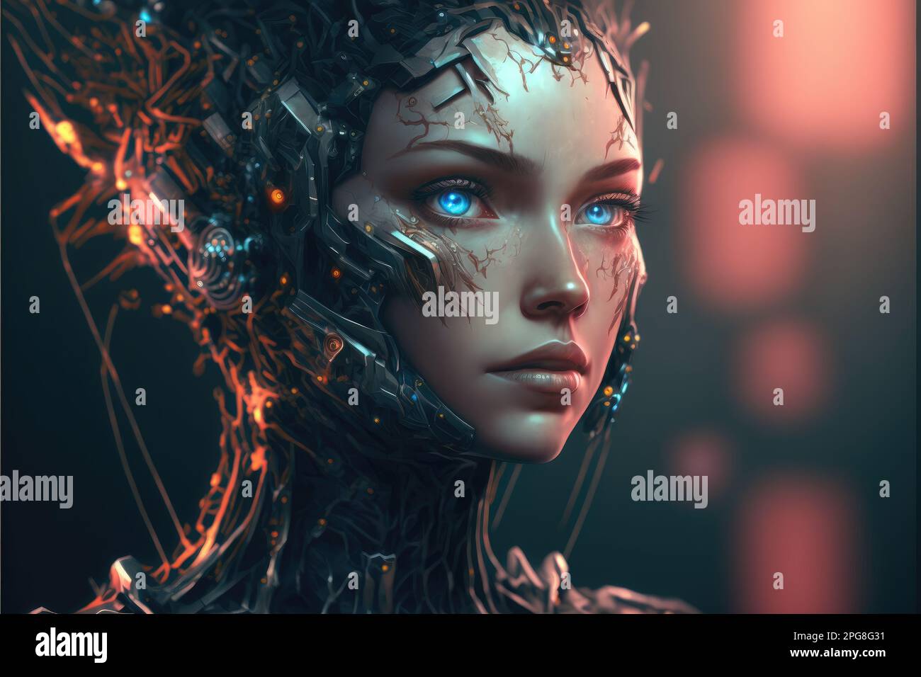 Machine human hybrid hi-res stock photography and images - Alamy