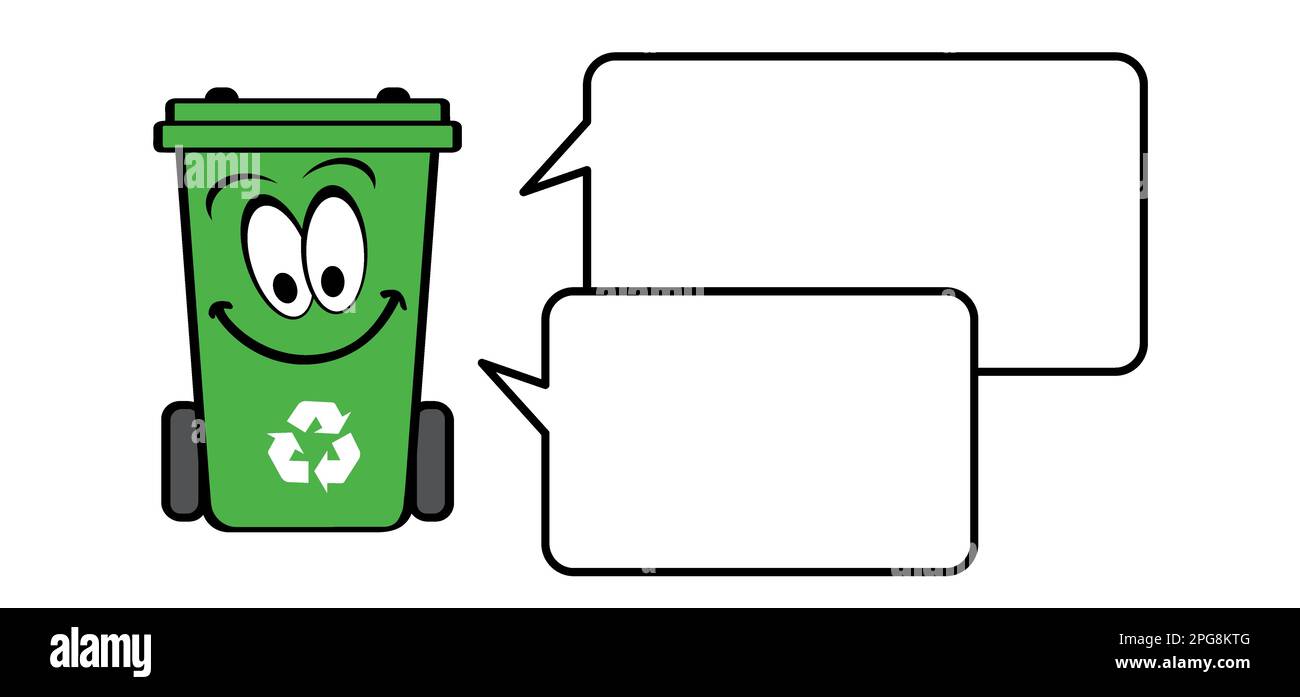 Container. Waste bin or or litterbin. Garbage can; trash can. Trash bin