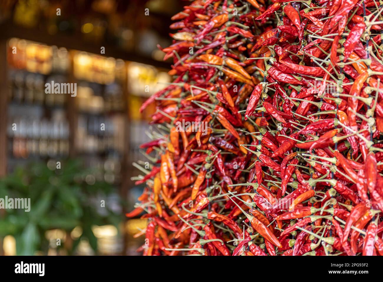 dried chili peppers Stock Photo Alamy