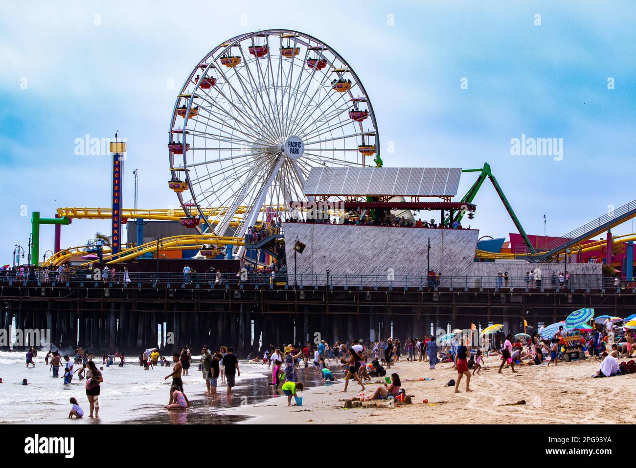 Santa Monica Pier, California Stock Photo - Alamy