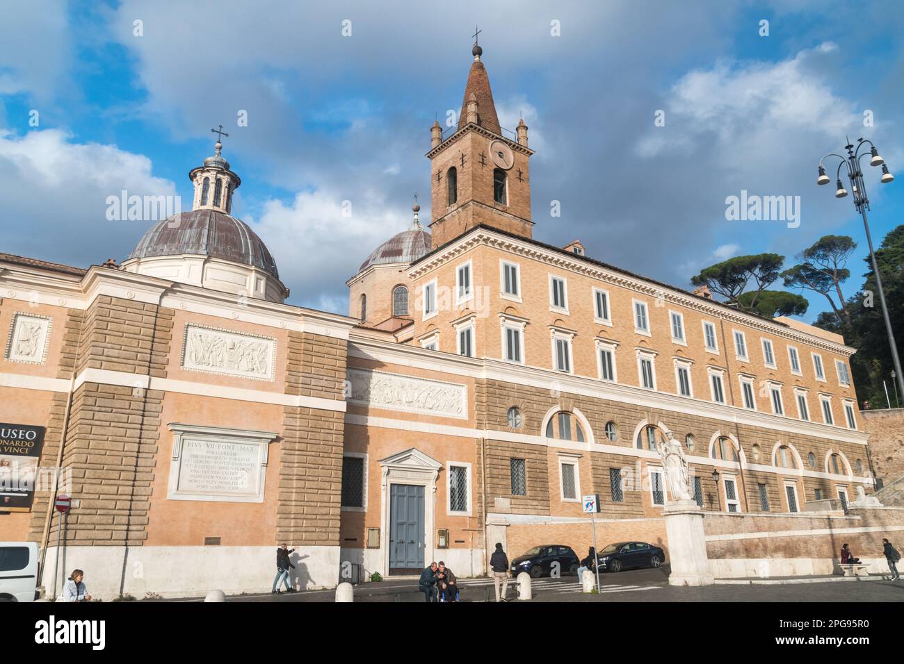 Rome, Italy December 8, 2022 Leonardo da Vinci Museum (Museo Leonardo da Vinci Stock Photo