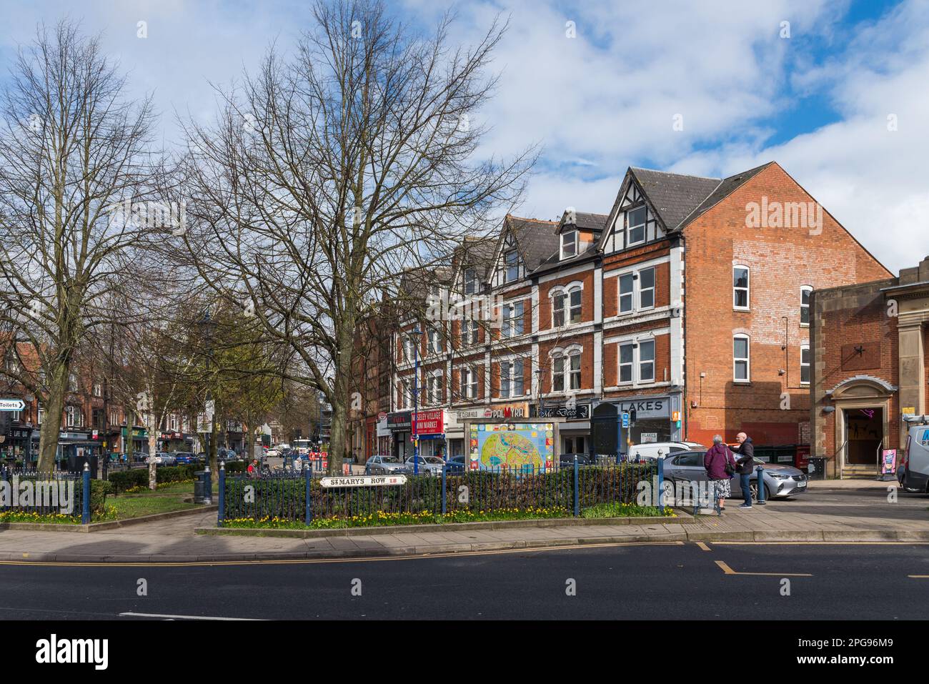 St Mary's Row in Moseley, Birmingham Stock Photo Alamy