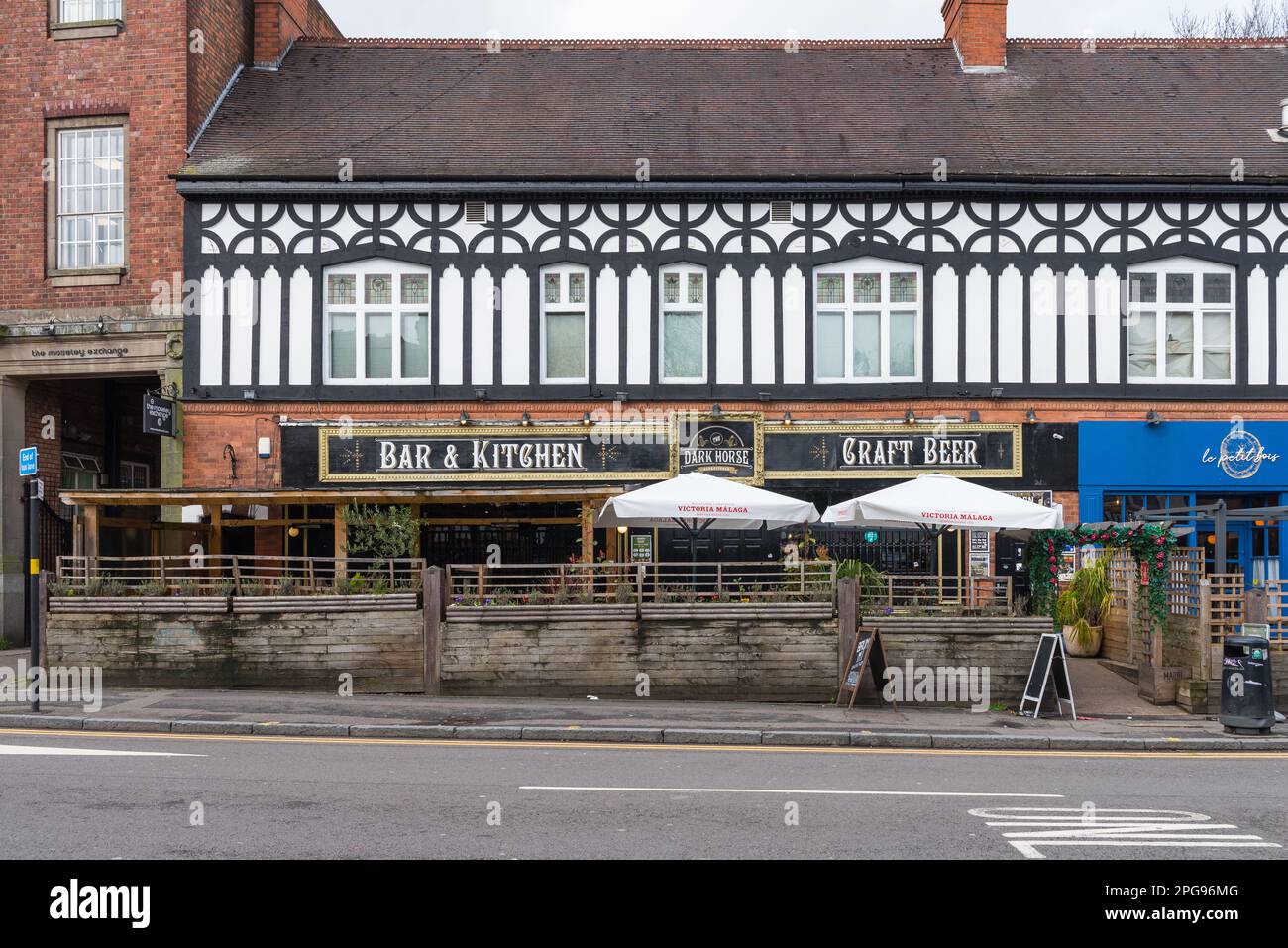 The Dark Horse pub in Moseley, Birmingham Stock Photo Alamy