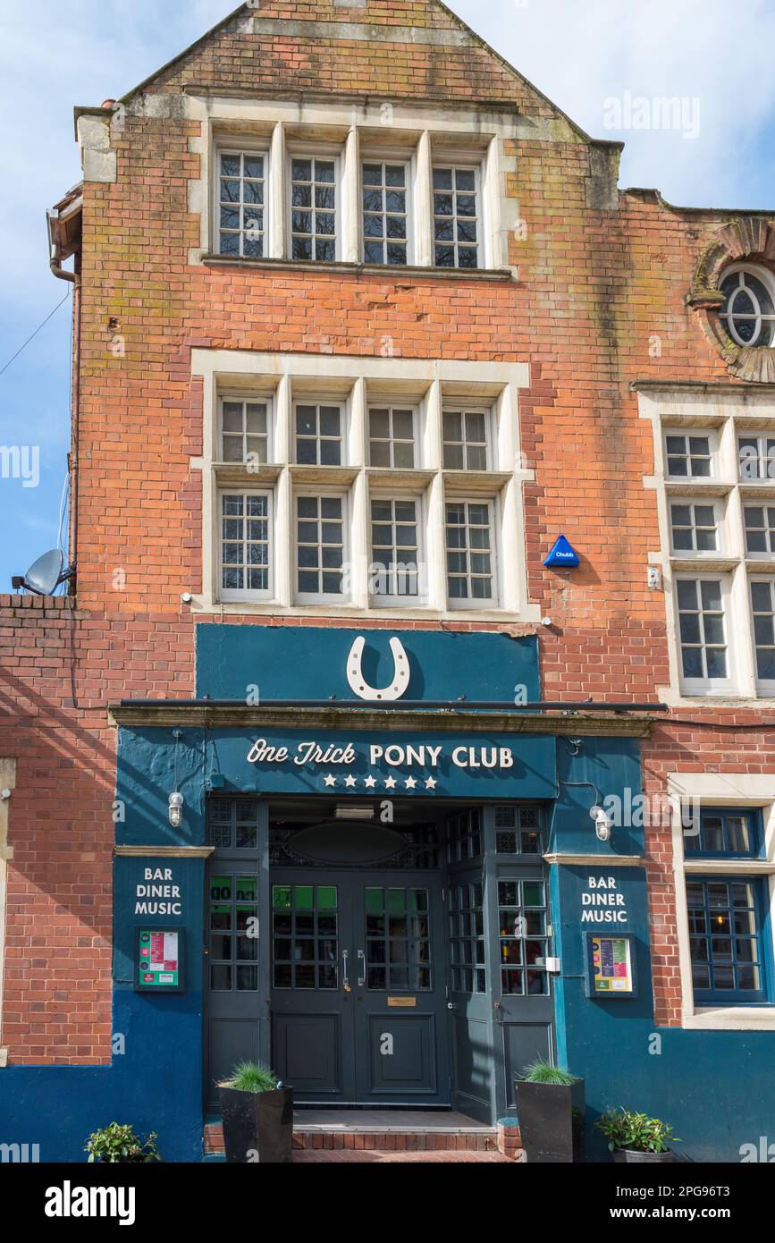 One Trick Pony Club pub and bar in Moseley, Birmingham Stock Photo