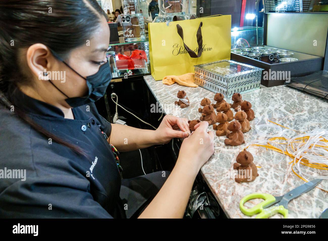 Mexico City,Polanco,El Palacio de Hierro,luxury department store,food court hall,artisanal