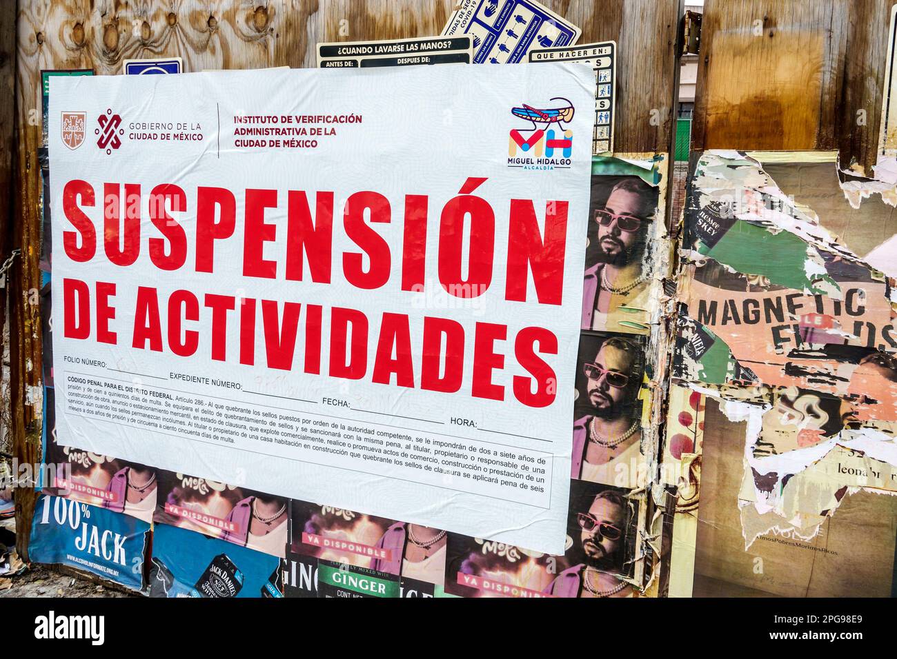 Code enforcement violation suspension hi-res stock photography and ...