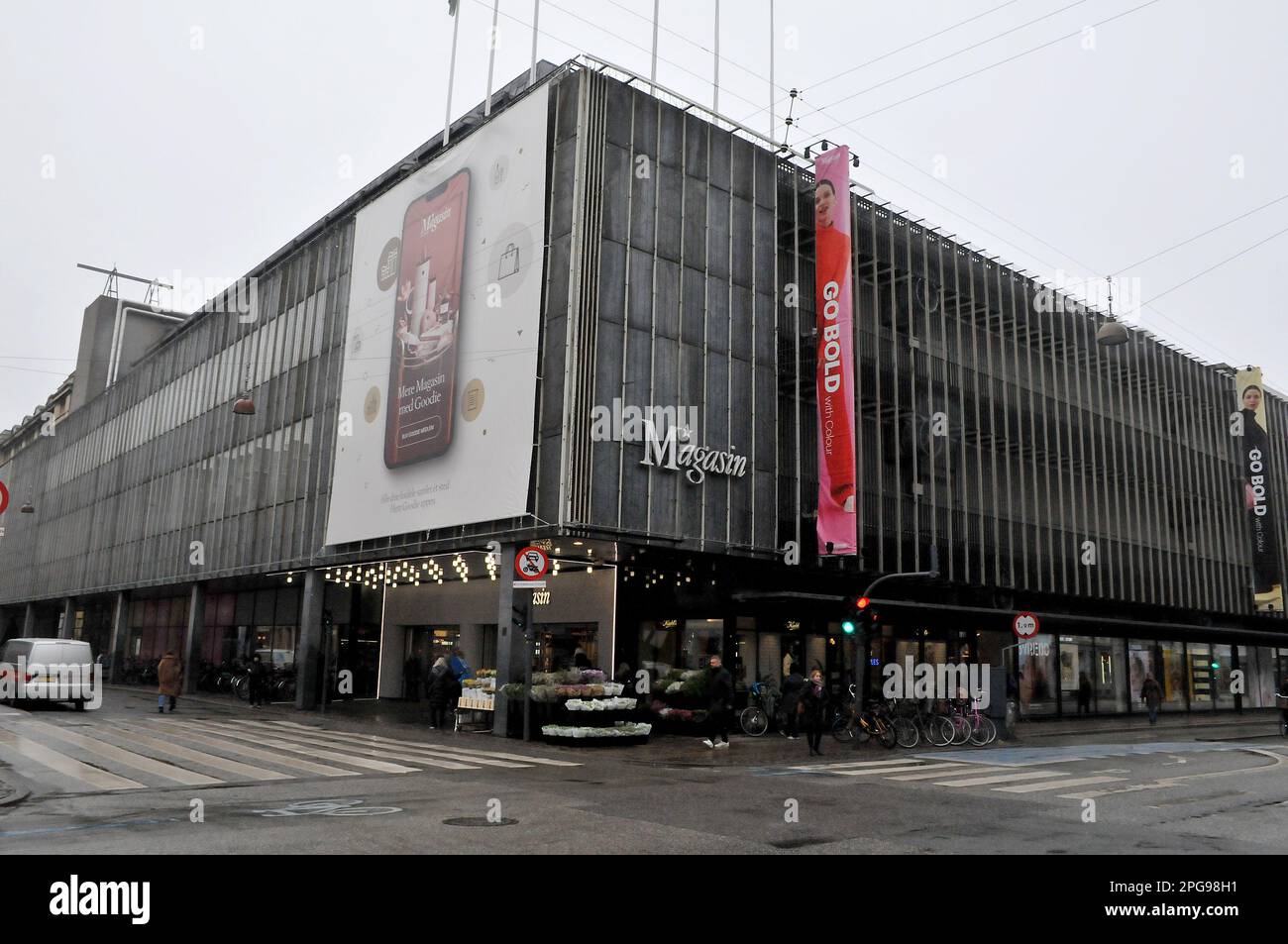 Copenhagen /Denmark/21 March 2023/ Magsin department store on kongens