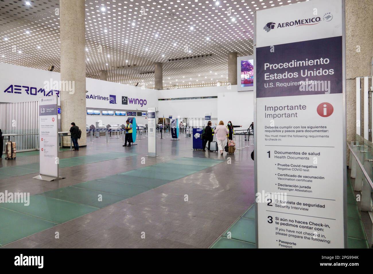 Mexico City,Aeropuerto Internacional Benito Juarez International Airport,terminal Aeromexico,US