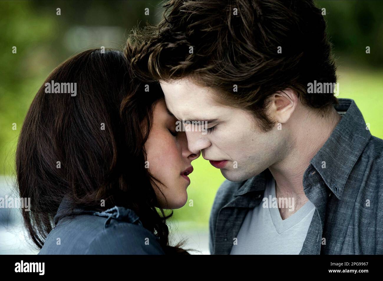 Twilight film  Kristen Stewart & Robert Pattinson Stock Photo