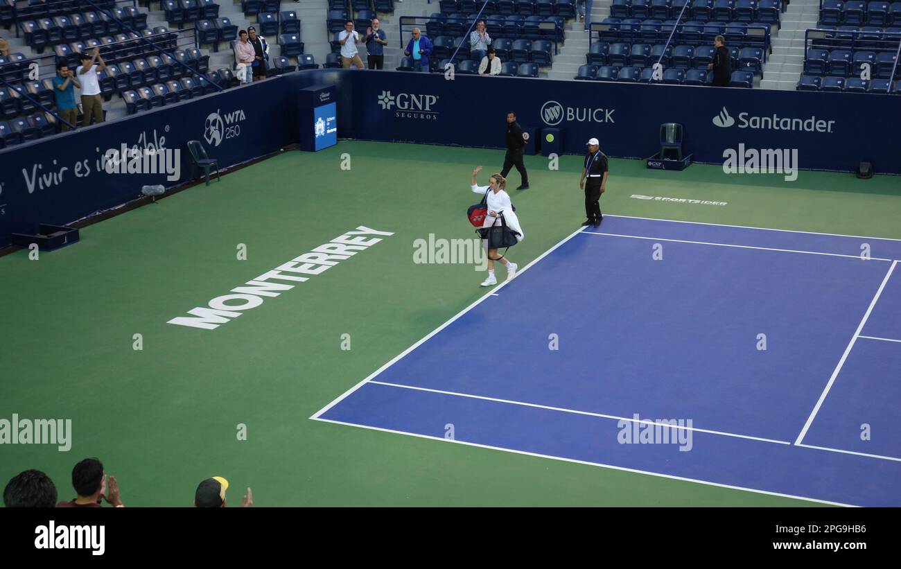 Tennis Monterrey Open Stock Photo Alamy