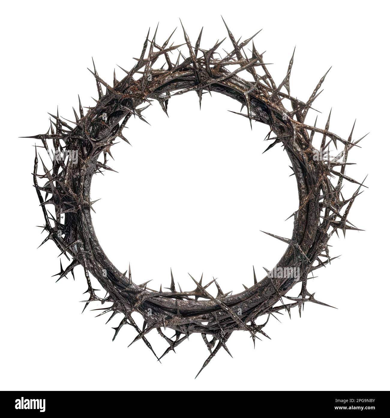 Crown of Thorns worn by Jesus Christ is a powerful Easter symbol of his
