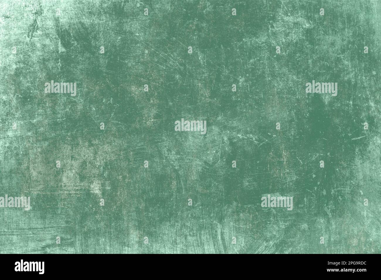 Celadon green painted grunge background Stock Photo