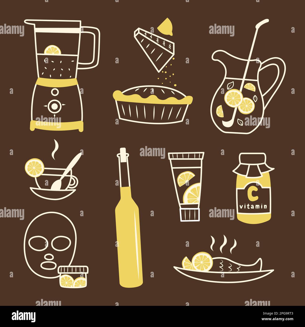 Cartoon cooking and baking ingredients, kitchen utensils. Flour, eggs,  honey, salt. Kitchenware and desserts bakery ingredient vector set.  Isolated supplies and tools for food cooking Stock Vector Image & Art -  Alamy