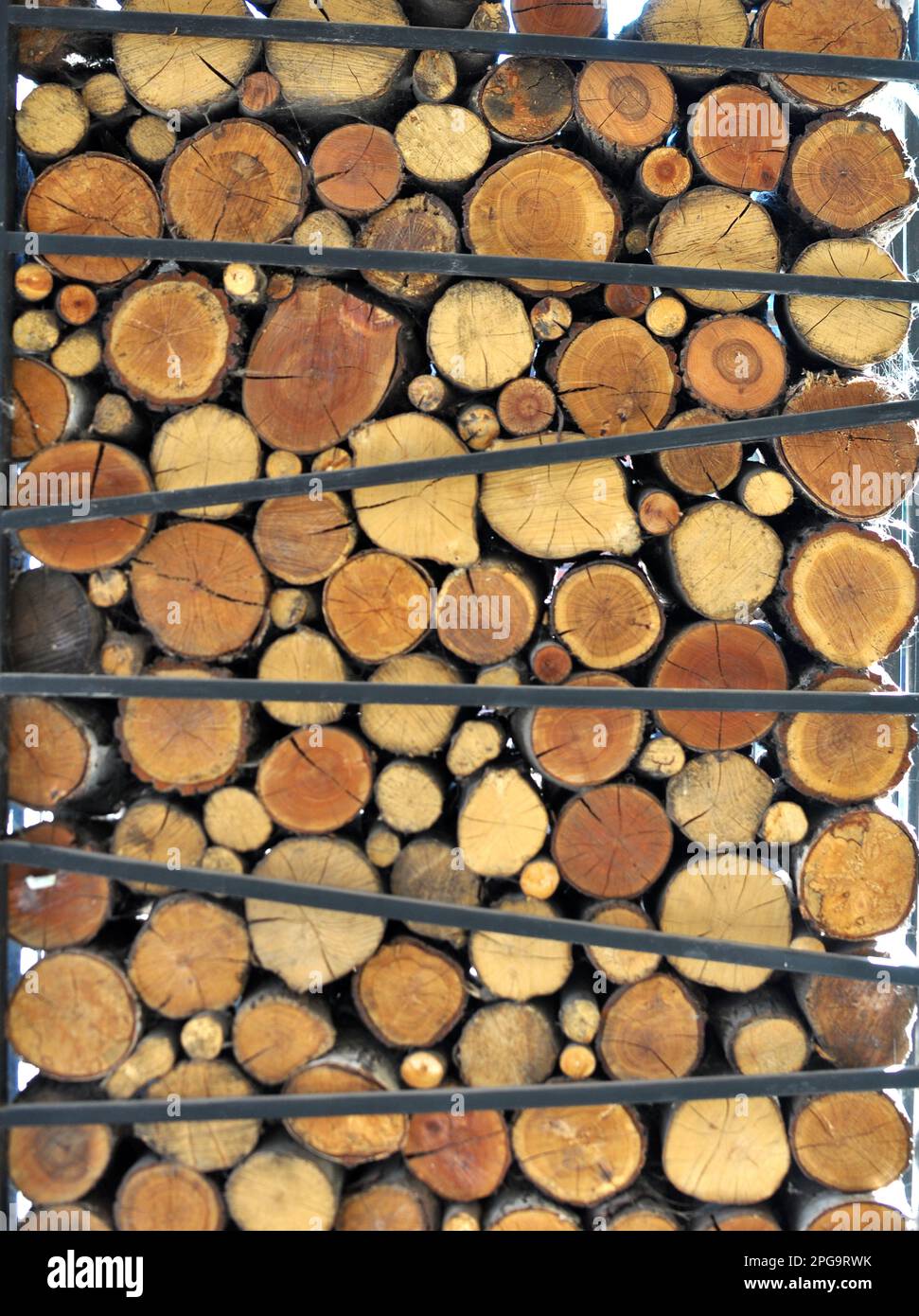 Firewood wood pile stacked hi-res stock photography and images - Alamy