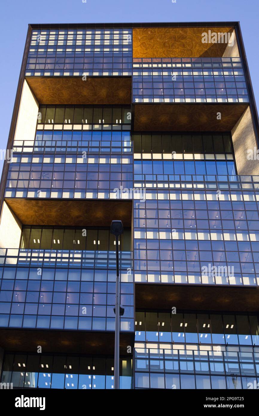 Japan, Tokyo, Aoyama, modern architecture, highrise building Stock Photo