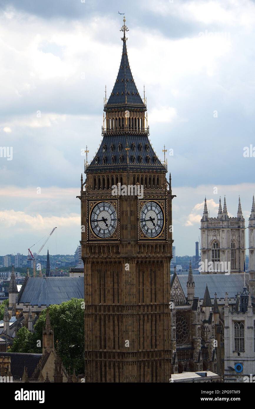 Big Ben Clock Tower Palace Of Westminster Houses Of Parliament 