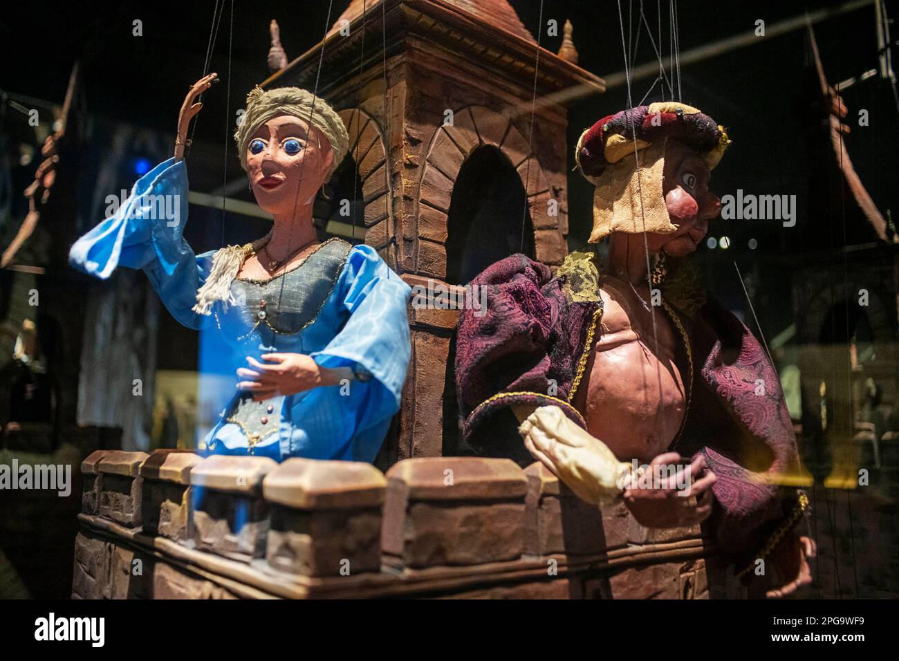 Puppet show in Cervantes Birthplace Museum, Alcala de Henares