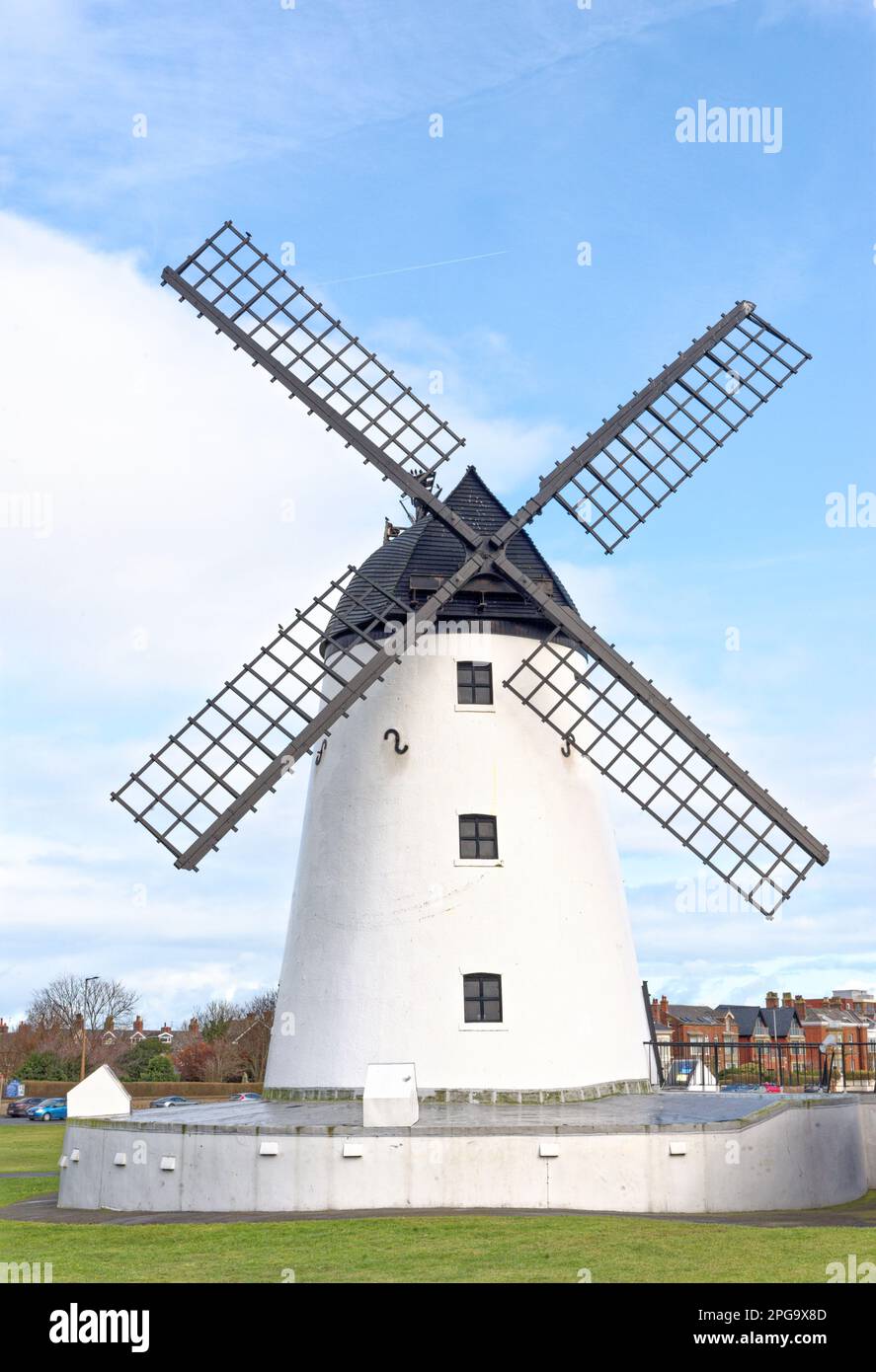 Lytham St Annes Windmill. Lytham Windmill is situated on Lytham Green in the coastal town of