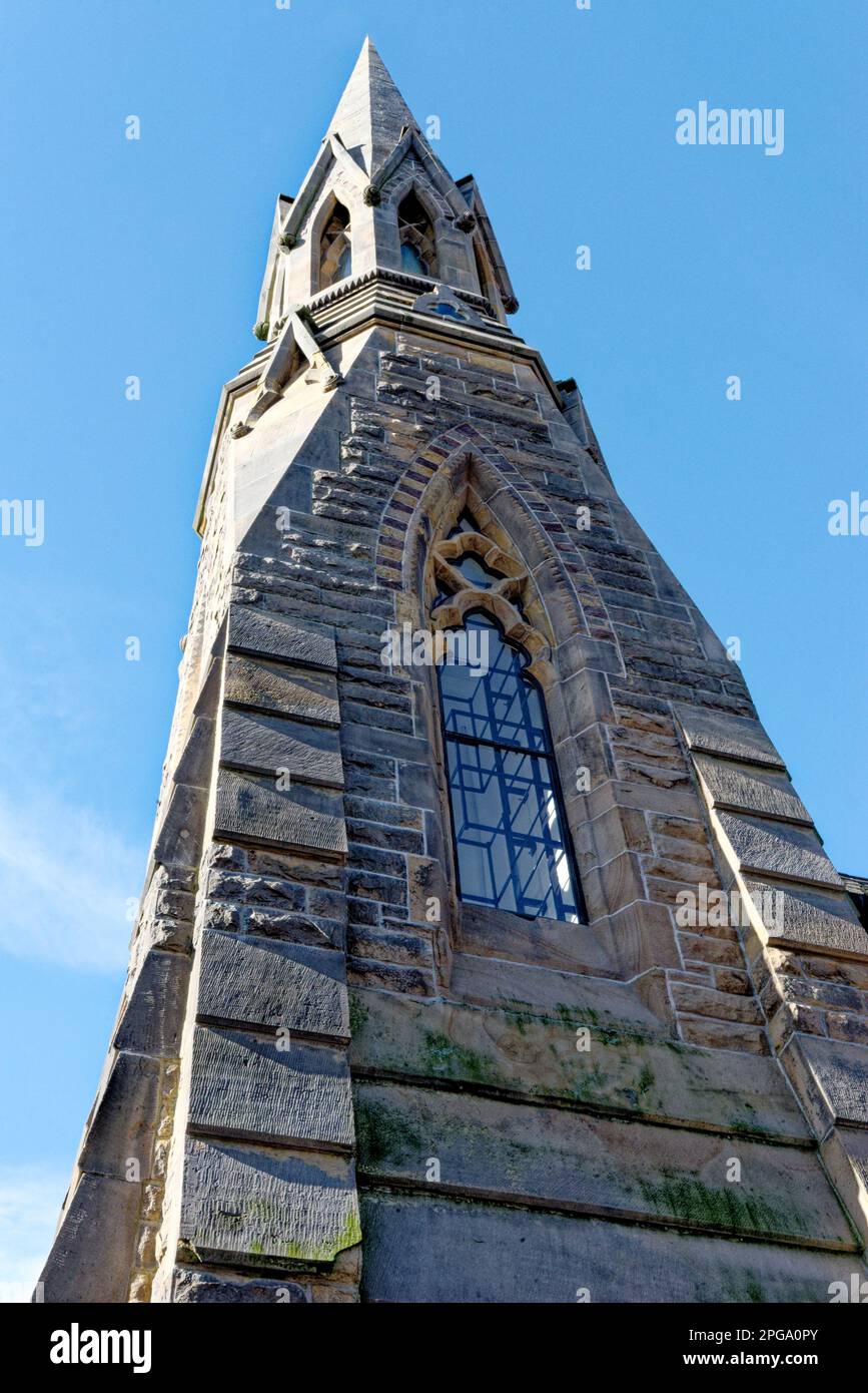 Church in Lytham, Lytham St Annes, Fylde Coast, Lancashire United Kingdom - 24th of February 2023 Stock Photo