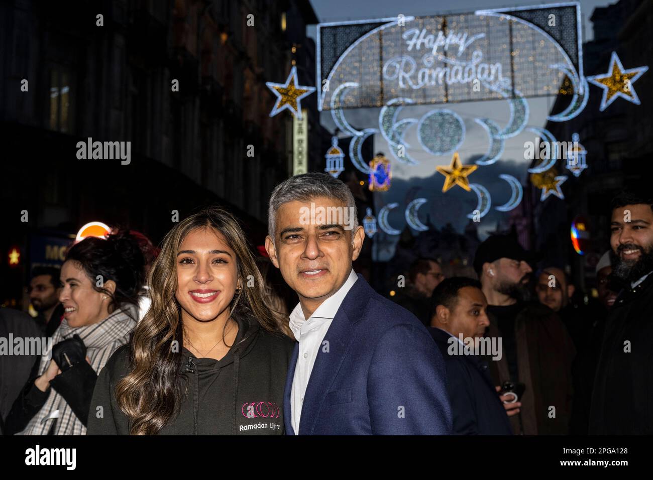 ramadan lights in central london