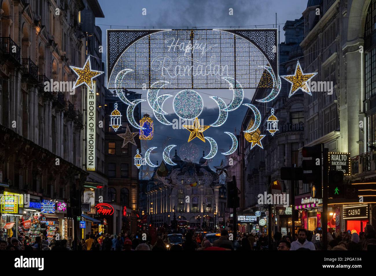 ramadan lights central london