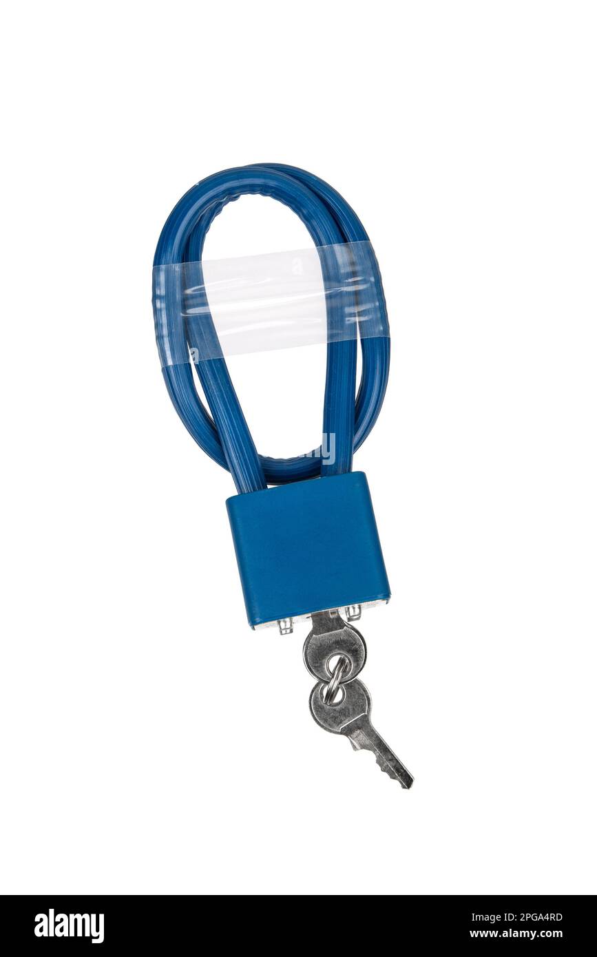 Locks and keys used to safely secure a firearm from being used. Weapon