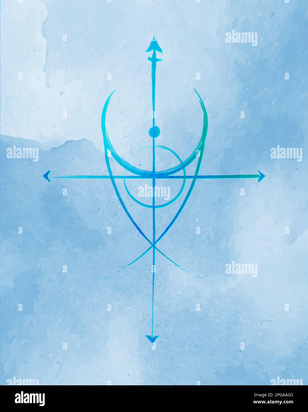 Sigil of Protection. Divine Magical Amulets. Sacred Geometry, religious ...