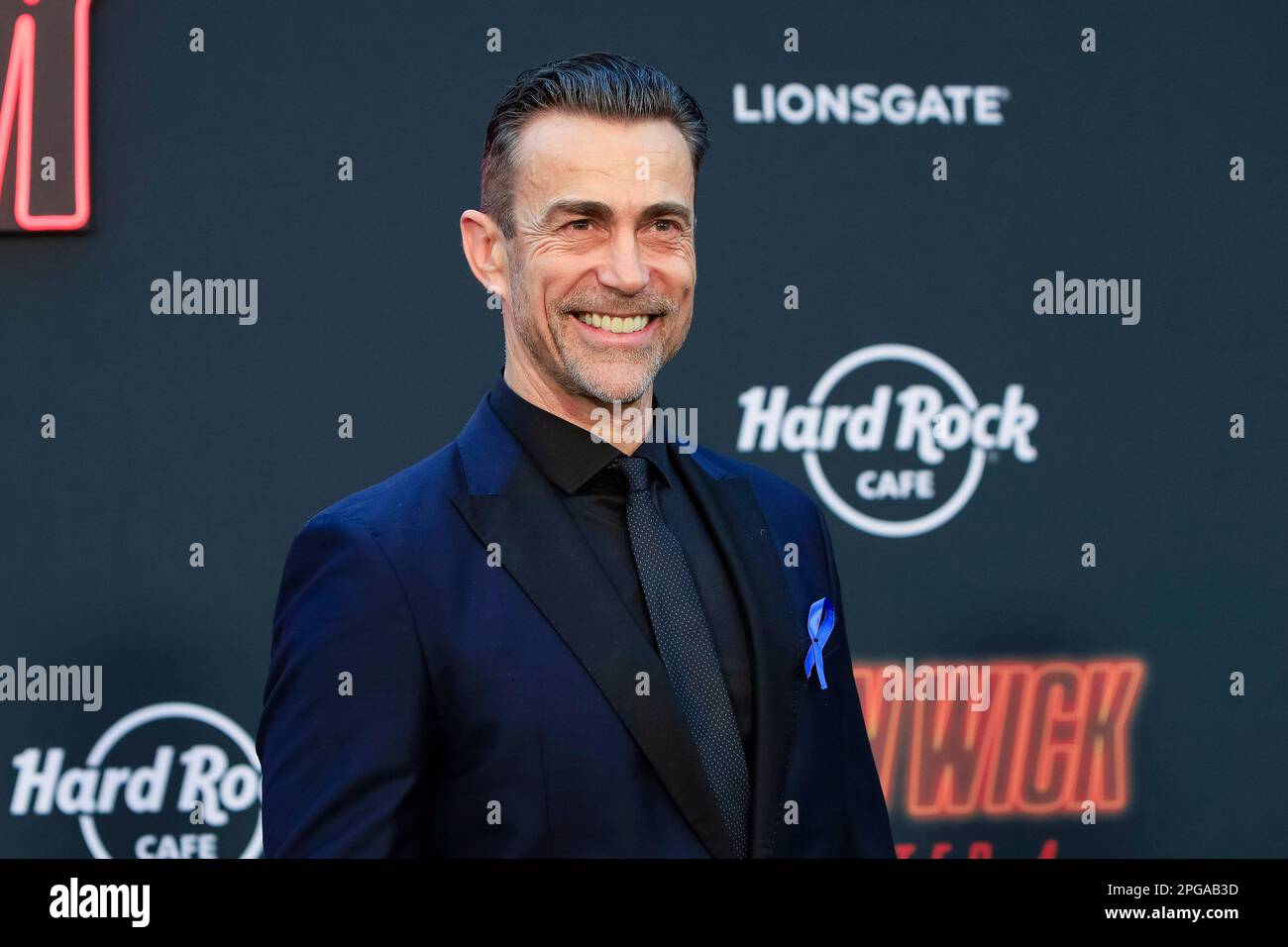 January 18, 2023, Los Angeles, California, USA: LOS ANGELES - MARCH 23, 2023: Daniel Bernhardt at the Premiere of Lionsgate's John Wick: Chapter 4 at the TCL Chinese Theatre IMAX. (Credit Image: © Nina Prommer/ZUMA Press Wire) EDITORIAL USAGE ONLY! Not for Commercial USAGE! Stock Photo