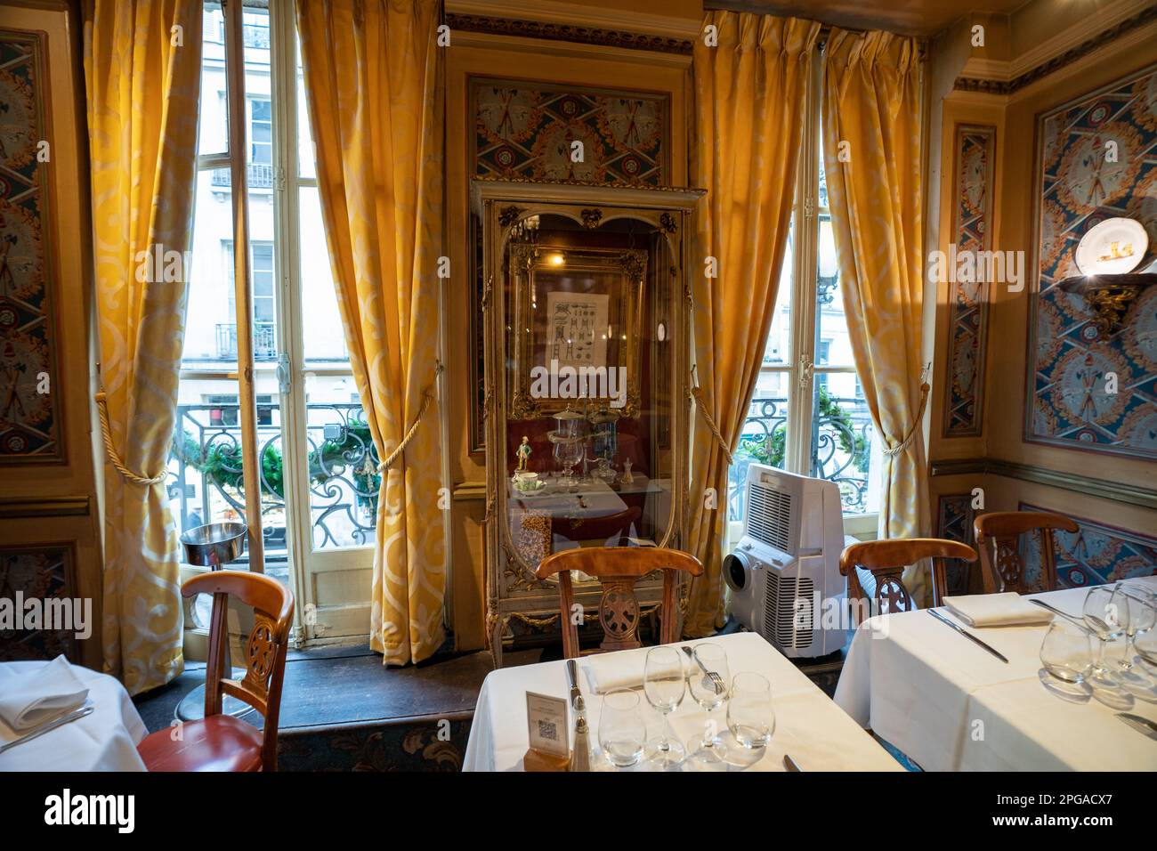 Le Procope Restaurant in Paris, France. The oldest café in Paris in the ...