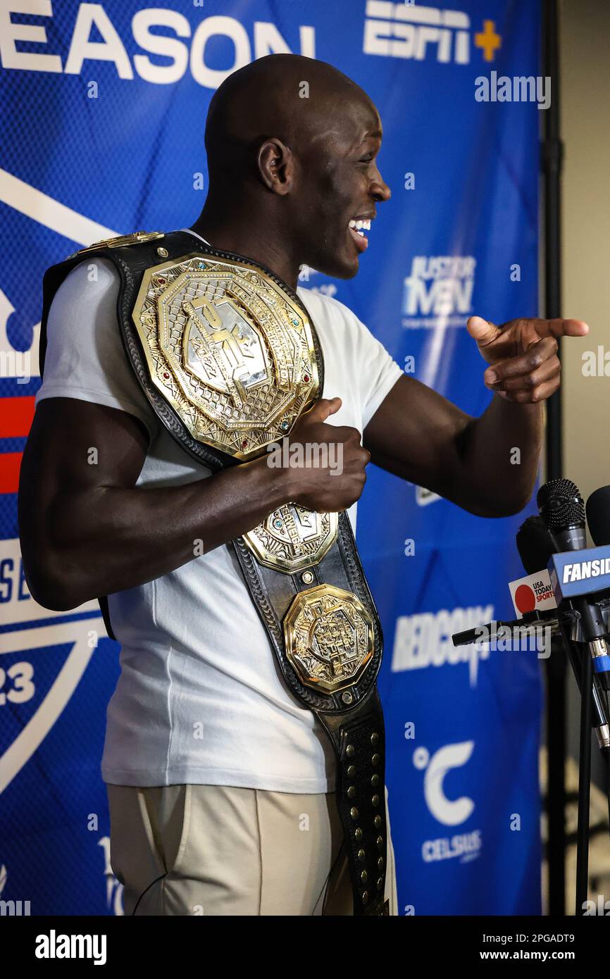 March 21 2023 2022 Pfl Welterweight Champion Sadibou Sy Speaks To