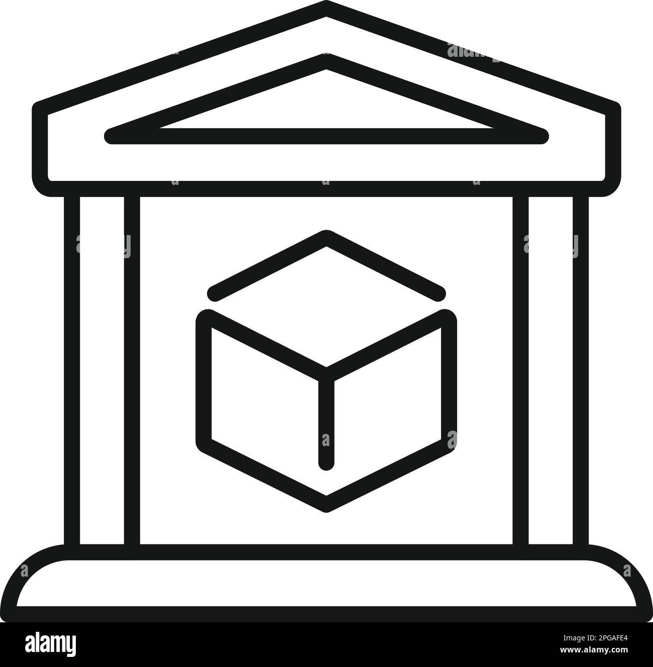 Blockchain bank icon outline vector. Crypto business. Finance network Stock  Vector Image & Art - Alamy