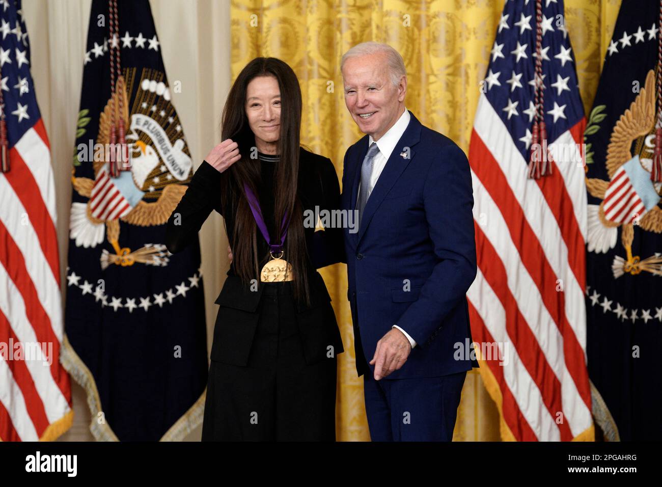 Washington, United States. 21st Mar, 2023. National Medal of Arts
