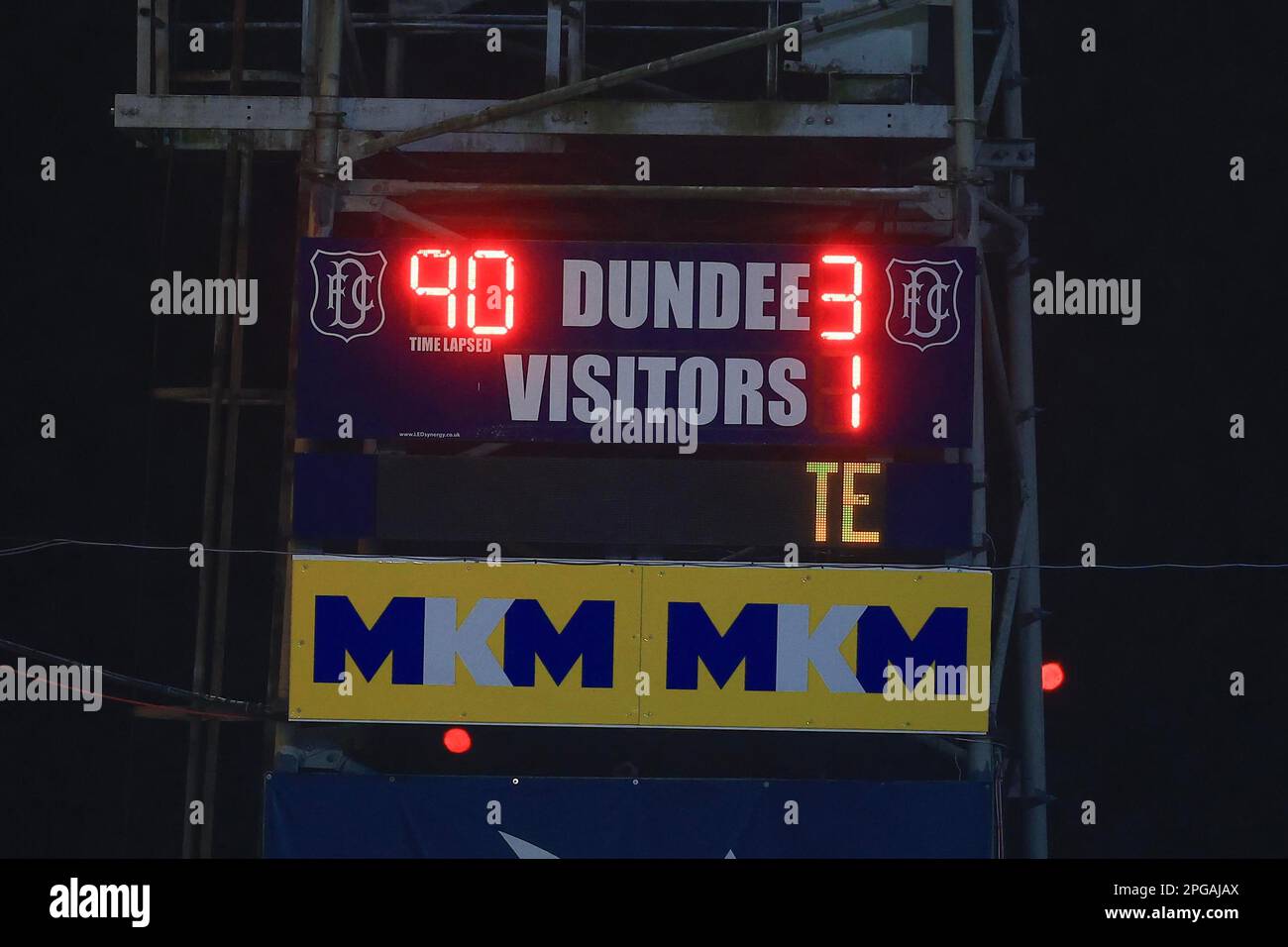 21st March 2023; Dens Park, Dundee, Scotland Scottish Championship