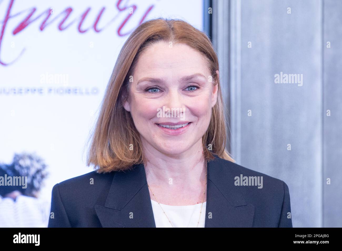 Rome, Italy. 21st Mar, 2023. Italian actress Fabrizia Sacchi attends