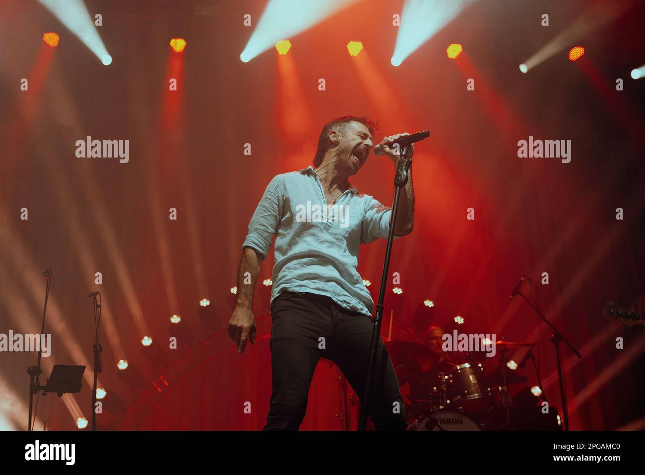 BARCELONA - MAR 14: The Cat Empire (Australian jazz funk band) perform