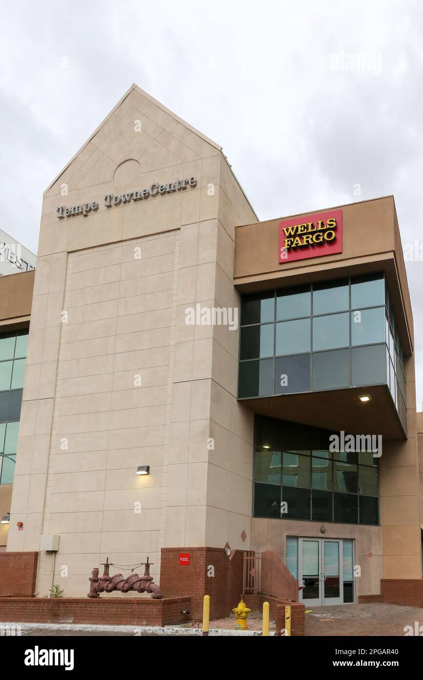 The Tempe branch of Wells Fargo Bank is the location for the Stop Dirty