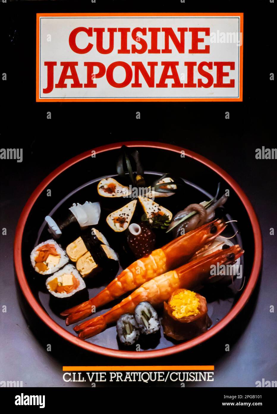 Cuisine Japonaise Vie pratique french edition Stock Photo