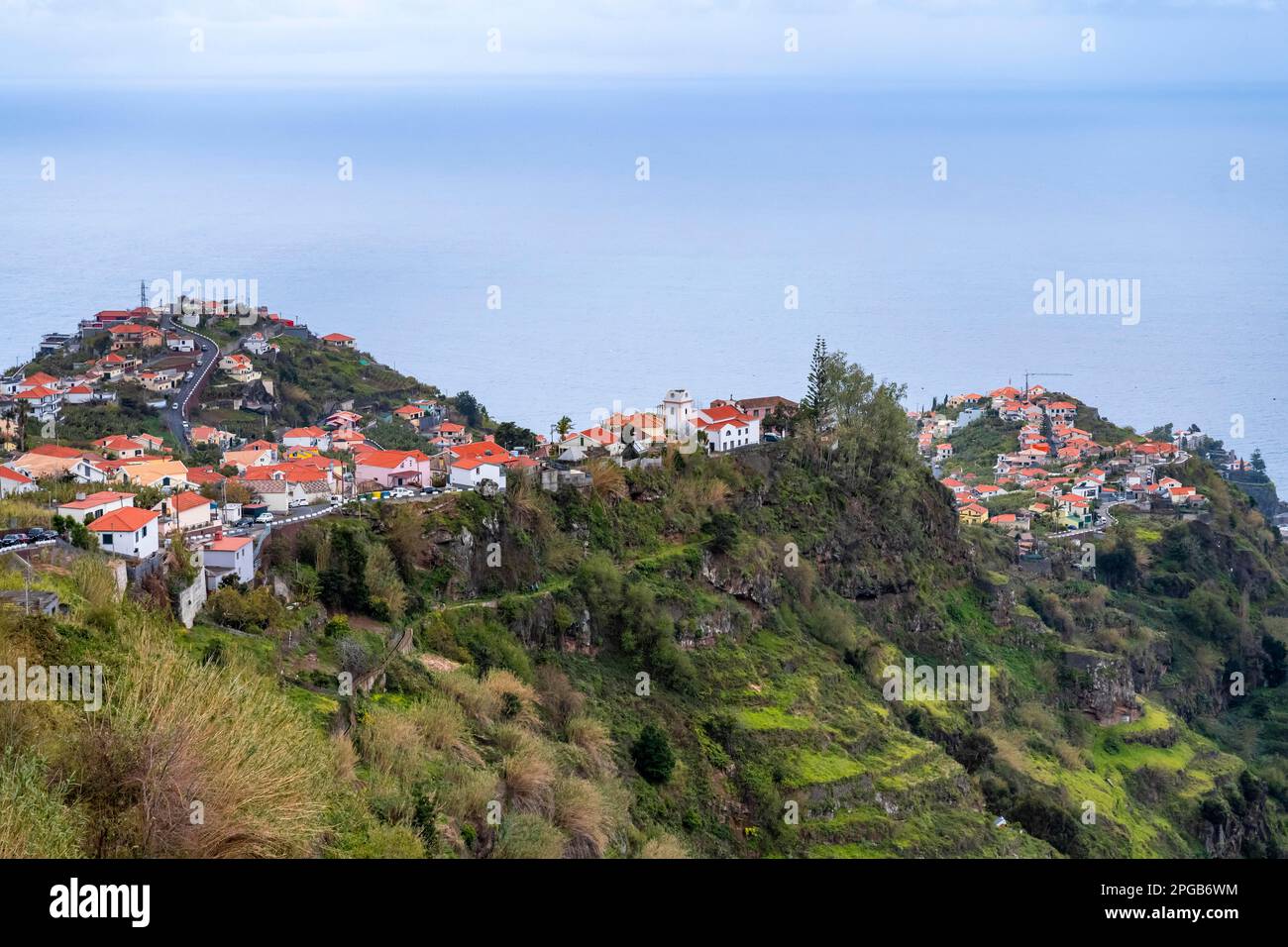 Village view Ponta do Sol, Madeira, Portugal Stock Photo Alamy