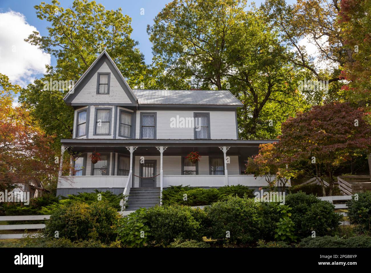 Beckley, West Virginia, Historic buildings are on display in the Coal