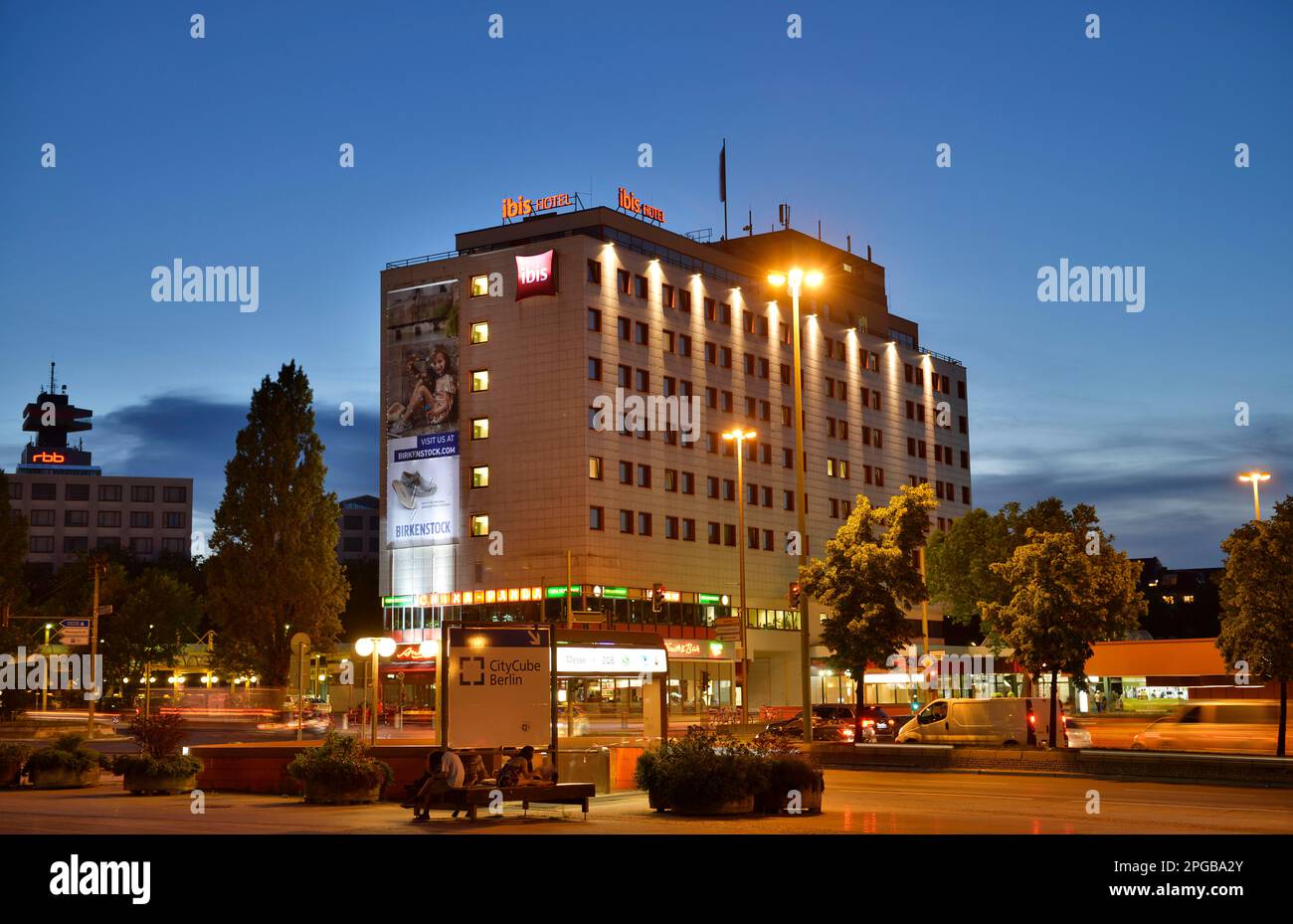 Ibis Hotel, Messedamm, Westend, Charlottenburg, Berlin, Germany Stock