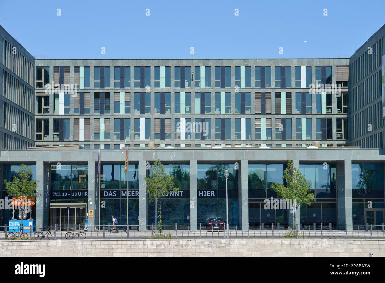 Federal Ministry of Education and Research, Kapelle-Ufer, Mitte, Berlin, Germany Stock Photo