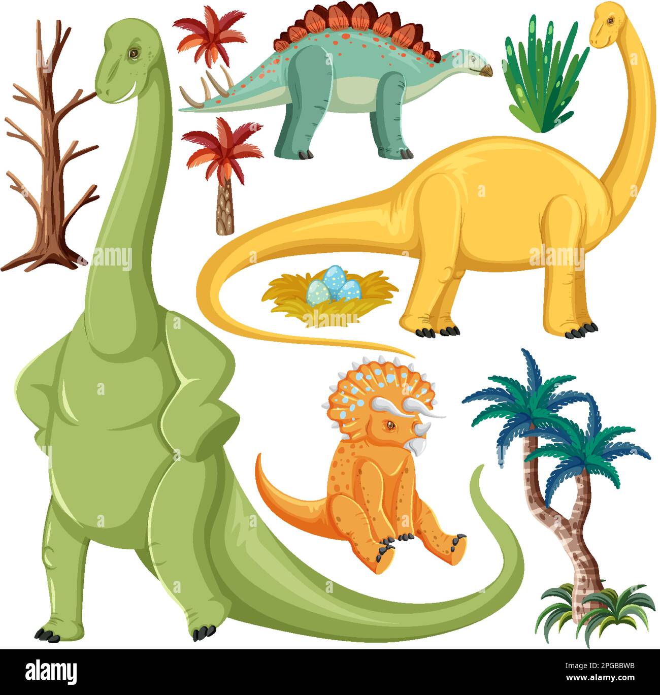 extinction of dinosaurs clip art